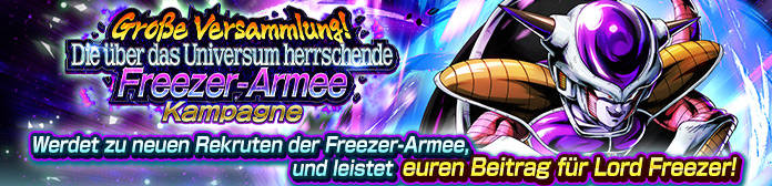 Große Versammlung! Die über das Universum herrschende Freezer-Armee-Kampagne!