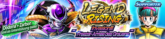 "LEGEND RISING - Invasion!!! Freezer-Armee des Grauens -"!!