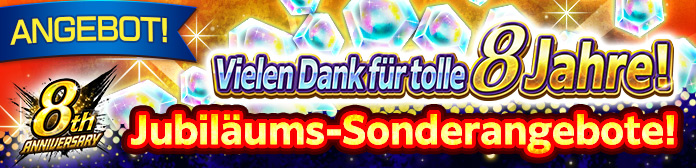 Die Jubiläums-Sonderangebote!