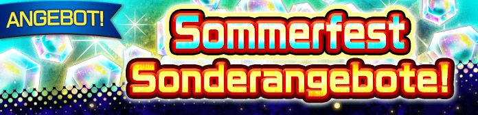 "Sommerfest-Sonderverkauf"!