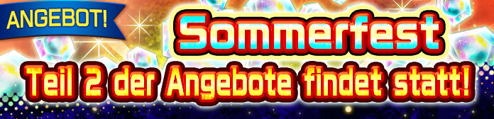 "Sommerfest-Sonderverkauf"!