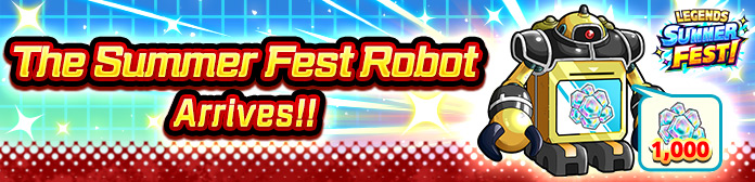 The Summer Fest Robot Is Here!