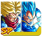 Trunks (Adult) & Vegeta - Super Saiyan 2 & Super Saiyan God SS