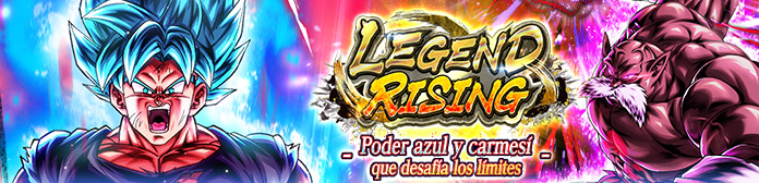 ¡Llega "LEGEND RISING - Poder azul y carmesí que desafía los límites -"!
