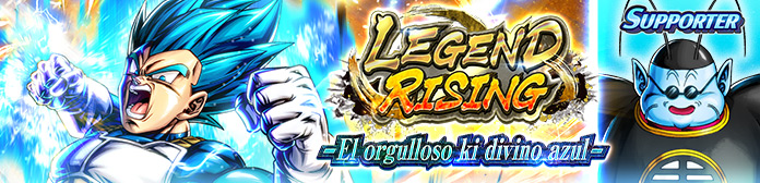 ¡Llega "LEGEND RISING - El orgulloso ki divino azul -"!