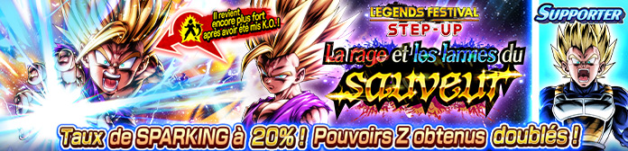 Lancement de « LEGENDS FESTIVAL STEP-UP - La rage et les larmes du sauveur - » !