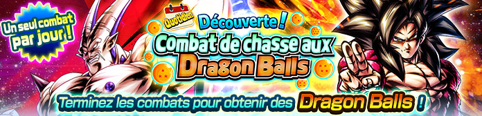 Lancement de « Découverte ! Combat de chasse aux Dragon Balls » !